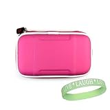 TomTom GPS Models (TomTom One XL Seires, TomTom GO Series,..ect) Size 4.3. Hot Pink (Magenta) 2nd Edition Eva Carrying Case for All Size 4.3 Garmin Models + Live*Laugh*Love Wristband