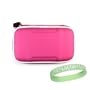 Garmin Nuvi GPS Models Size 4.3. Hot Pink (Magenta) 2nd Edition Eva Carrying Case for All Size 4.3 Garmin Models + Live*Laugh*Love Wristband!!!