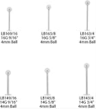 31IzFEOvaZL. SL160  CHEEK PIERCING JEWELRY LB169/16  16G 9/16