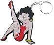 Betty Boop Rubber Keychain