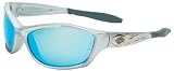 Harley-Davidson Safety Eyewear HD1000 Hd1000 Series Safety Eyewear Sil Frame Blue Mirr (1 EA)
