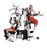 Yukon Fitness - WMS-SLP - Wolverine 4 - Station Professional Home Exercise Machine - White -