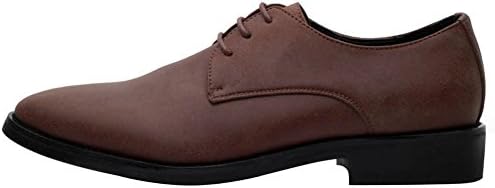 He ERA Men's Shoes Crackle Design Brown 6 D(M) US