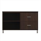 Howard Miller 930-012PS012D-Espresso-Nickel Ty Pennington Kelsey Personal Storage TV Console