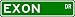 EXON Street Sign ~ Personalized Family Lastname Sign ~ Gameroom, Basement, Garage Sign Novelty** METAL ALUMINUM