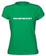 pretty green t shirt large