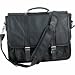 Embassy Genuine Black Leather Attache Case