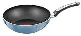 T-fal IHアクアブルー ウォックパン 28cm E60519