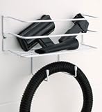 White Wire Vacuum Accessory Storage Caddy