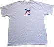 DEMOCRATS - DEM - Political Gear - White T-shirt