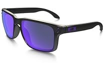 Oakley Men 1089577042 Black/Purple Sunglasses 55mm
