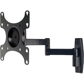 Sanus Systems MF215-B1 15-Inch to 37-Inch LCD TV 15-Inch Extending Full Motion Wall Mount (Black)