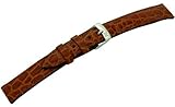 MORELLATO (モレラート) 時計バンド LIVERPOOL 16mm ブラウン 牛革クロコダイル型押し U0751 376 037 016