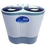アルミス 洗濯機 2層式 小型タイプ AHB-02 ポータブル洗濯機