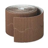 Pacon Bordette(R) Scalloped Border, Brown