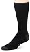 Men's Socks | Dress Socks - Dockers Men's 3-Pack Metro Crew Socks, Black, 8 to 12