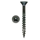 9 x 3 HighPoint General Purpose Screws, Flat Head, Combo Drive, Black Oxide, 500 pc