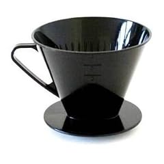 Grosser Handfilter Kaffeefilter 1x6 aus Kunststoff