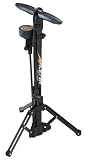 Avenir Tri-Umph Floor Bike Pump (Black)