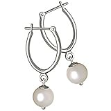 Nicole White 6-7mm AA Freshwater Pearl Earring Set