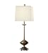 Renoir One Light Table Lamp in Dark Coffee Bronze