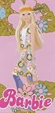 Beachfactory Barbie Hippie Serviette de plage, Serviette