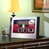 Atlanta Braves Scoreboard Desk Clock