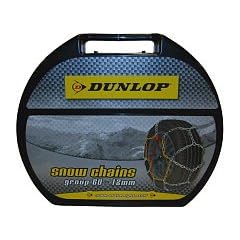 2 Dunlop Schneeketten 14"/15"/16"/17"/18" �-Norm Gr.110
