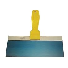 Goldblatt G05850 Blue Steel Taping Knife, Neon Handle, 10-Inch
