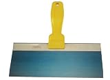 Goldblatt G05850 Blue Steel Taping Knife, Neon Handle, 10-Inch