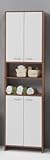 Badezimmerschrank/Badschrank/Schrank/Bad-Hochschrank Madrid-6 53 x 194 x 33 cm