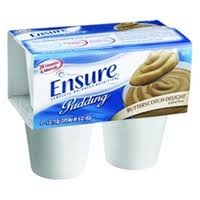 Ensure Pudding Butterscotch Cups 4 X 4oz Pack by Ensure