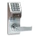 Alarm Lock Trilogy T3 2000-User Weatherproof Digital Proximity & Keypad Lock Single Cylinder Leverset, Satin Chrome Finish