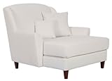 Max Winzer 27621100 Jana Megasessel inklusiv 2 Zierkissen Strukturgewebe, creme