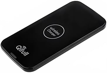 Qifull 3-Coils Qi Wireless Charger Pad for Google Nexus 5 4, Nokia Lumia 920, HTC Rzound, Droid DNA, MOTO Droid Mini, Blackberry Z30, Pentax WG-3 GPS, iPhone, Samsung, Google, LG, HTC and Other Qi-Enabled Phones and Tablets (QT10 Black)