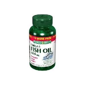 Nature's Bounty Omega-3 Fish Oil 1000 mg Softgels 110 ea by 