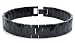 Black Tungsten Carbide 10MM Men's Link Bracelet