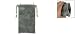 Gino Gray Soft Cloth Digital Camera Draw String Pouch Bag with Neck Strap