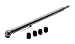 Accutire MS-5001VC Pencil Gauge with 4 Valve Caps