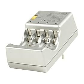 Chargeur de piles avec fonction de charge et d�charge pour 4 accus AA/AAA max. ou 2 accus 9V max