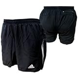 Adidas Men's Supernova Baggy Running Shorts (Size: Small) (Colour: Black )