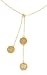Personalized Engraved Initials Lariat Necklace