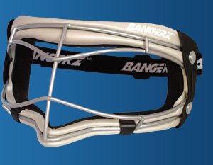 Bangerz HS-6500 Softball/Baseball Fielder's Mask, Silver Foam/Silver Wire