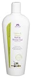 Derma E Natural Bodycare Bath & Shower Gel, Melon & Ginger, 12-Ounce Bottles (Pack of 3)