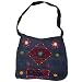 Earth Divas HC101-BL Hemp & Corduroy Handbag - Blue