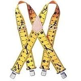 Tape Rule Suspenders-Clip Strip (6 pack)