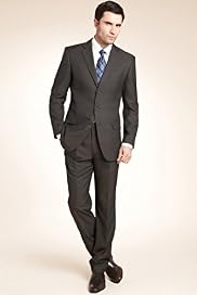 Notch Lapel 3 Button Jacket