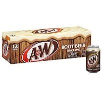 A&w Cream soda 12oz 6pk - nr gls btls (pprbrd/shrink) (078000002676)