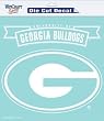 Georgia Bulldogs Die-Cut Decal - 8"x8" White