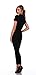Stanzino® Women’s Cute V Neck Short Sleeve Summer Jumpsuit Romper